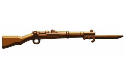 лего Винтовка Маузер 98 со штыком, коричневая Gewehr98w/Bayonet=Brown