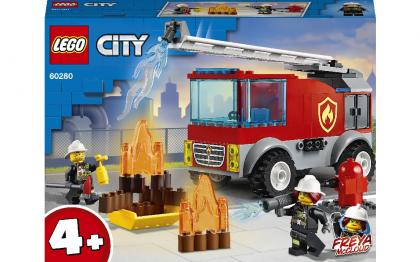 лего Пожарная машина с лестницей 60280