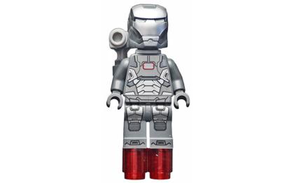 лего War Machine - Silver Armor, Backpack sh066