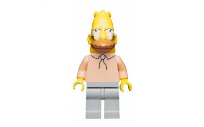 лего Grandpa Simpson sim012-used