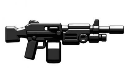 купить лего брикармс Автоматическое оружие "Пила" боевого подразделения, черное M249Saw=black