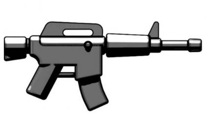 лего Винтовка M4 стального цвета M4=gunmetal