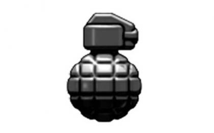 лего Граната Mk2, черного цвета Mk2Grenade=Black Украина купить