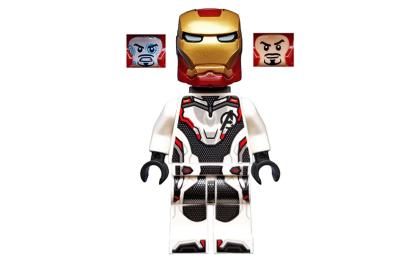 лего Iron Man - White Jumpsuit sh575