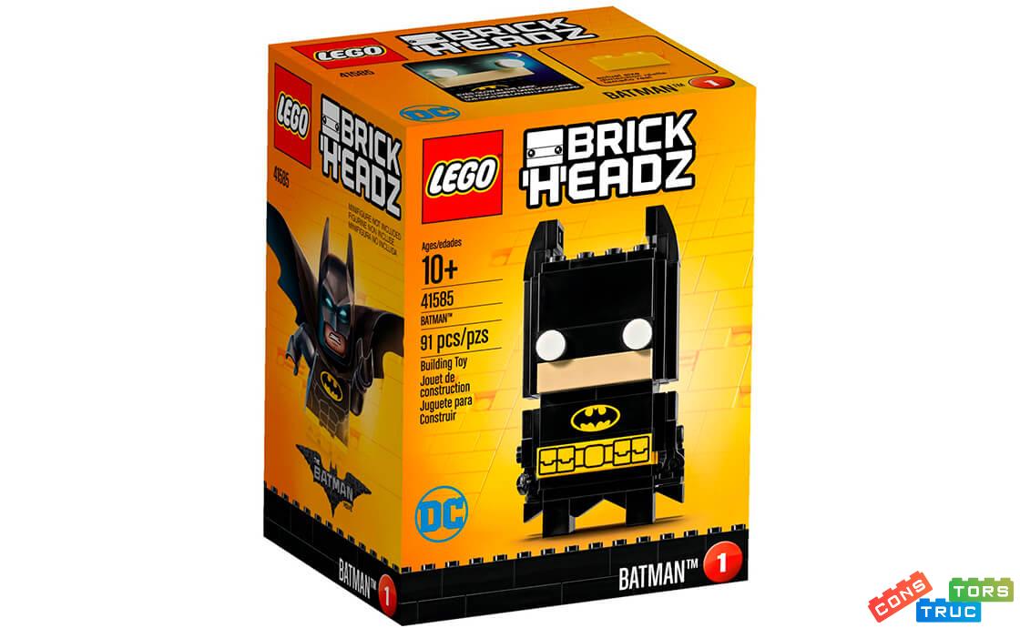 Купити LEGO Brick Headz Бетмен (41585) - конструктор ЛЕГО - ціна набору